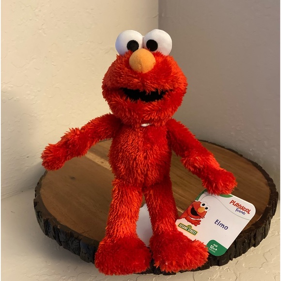 Sesame Street Toys Hasbro Playskool Sesame Street Elmo Plush Poshmark
